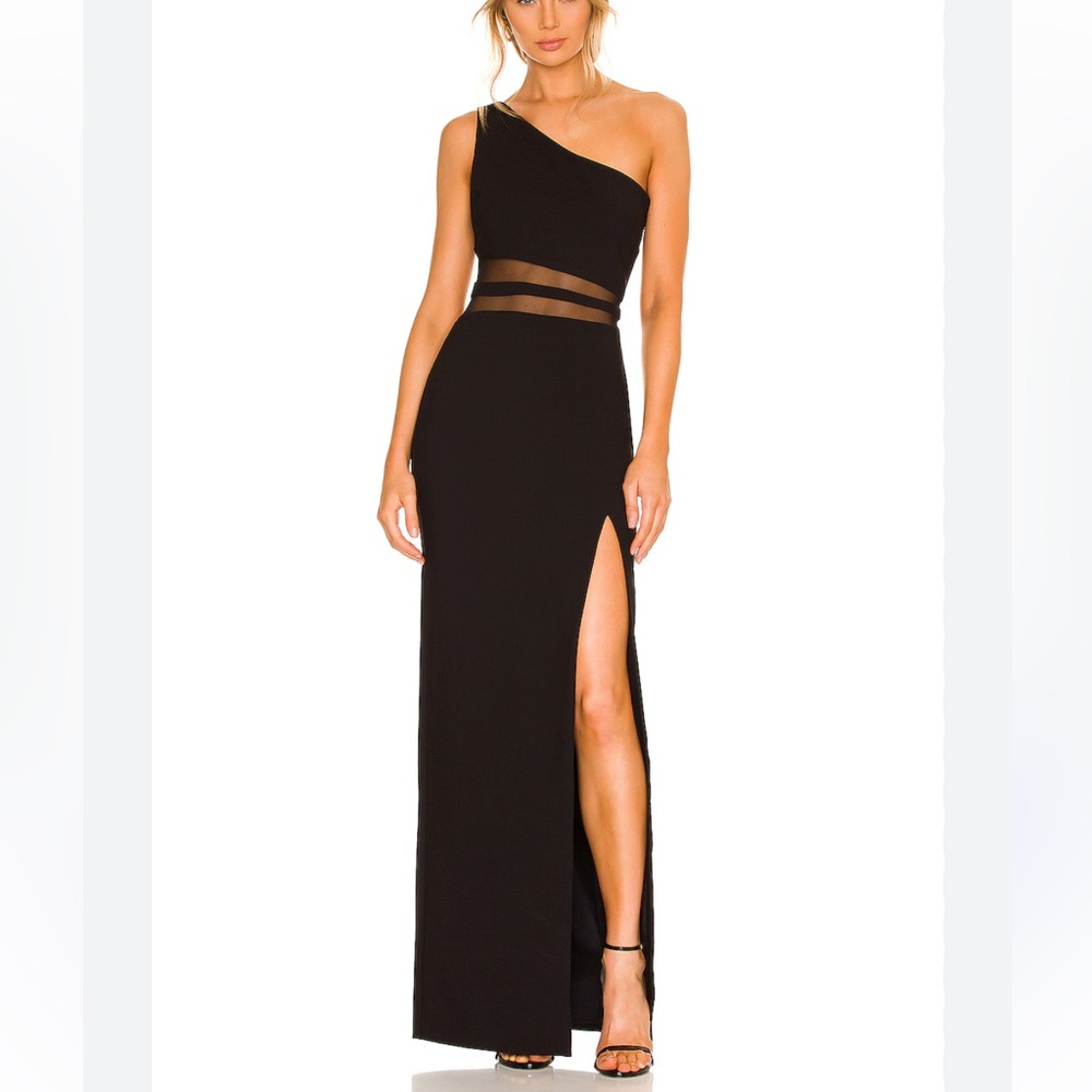 Likely Asymmetrical neckline one shoulder gown